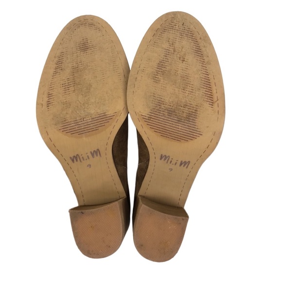 MI.IM Saint Slouch Knee Length Boots Suede Slip On Women’s Sz 9 Camel - Picture 12 of 14